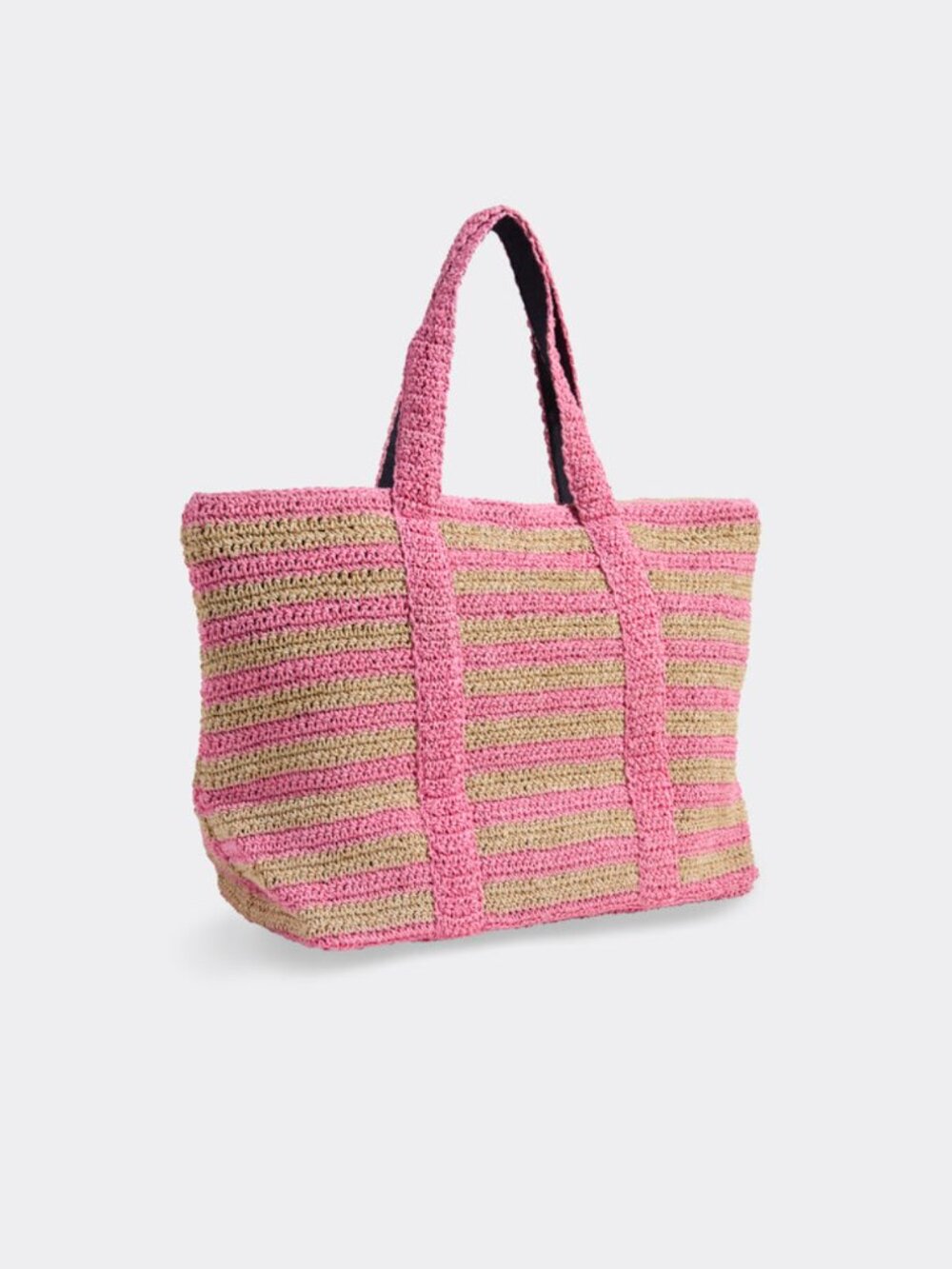 BRAND NEW Vineyard Vines Straw Tote Bag Beach Travel Lounge - Picture 3 of 5